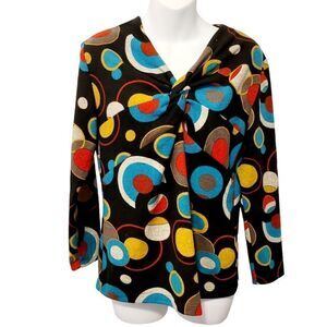 2/$20 Vintage 90s Funny Graphic Top Blouse Size: M